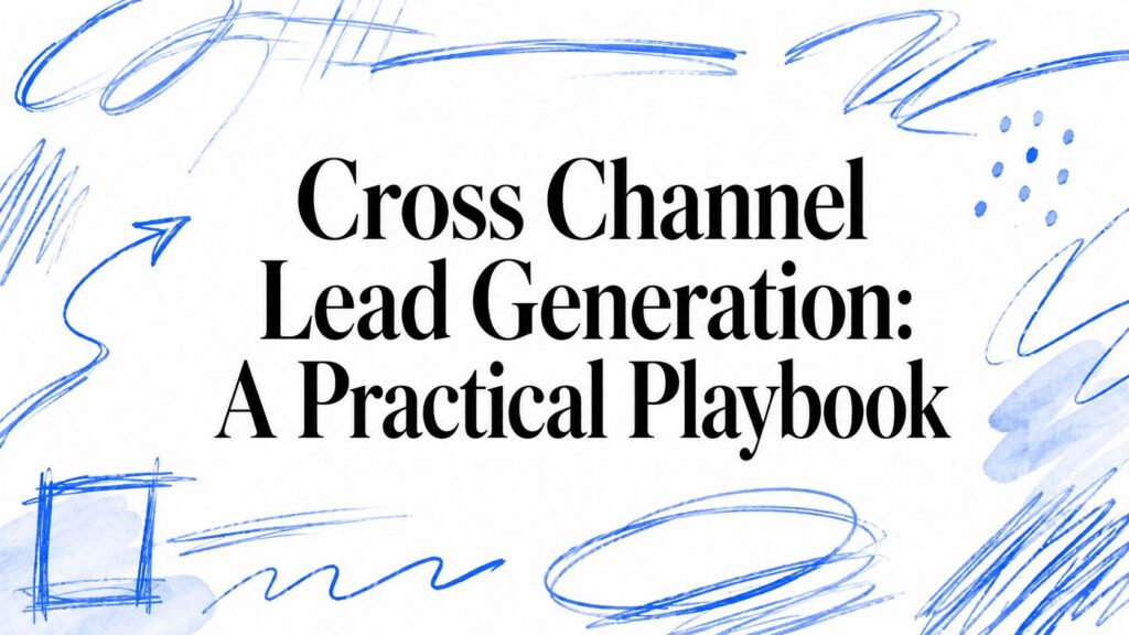 Cross Channel Lead Generation: A Practical Playbook