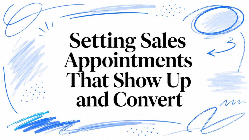 Setting Sales Appointments That Show Up and Convert