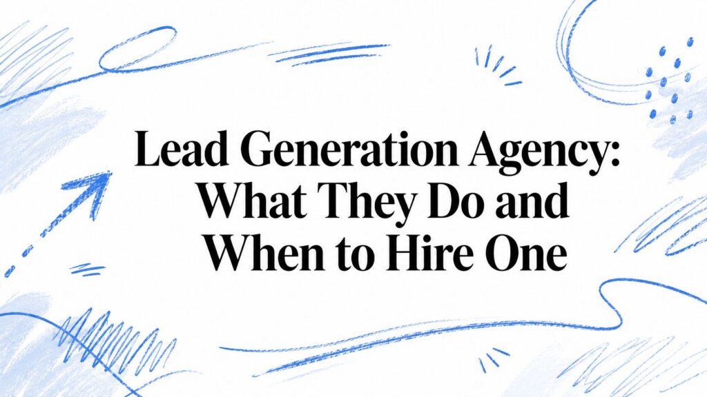 Lead Generation Agency: What They Do and When to Hire One