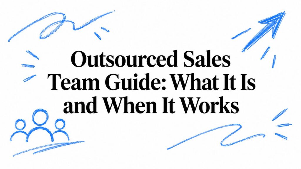 Outsourced Sales Team Guide: What It Is and When It Works