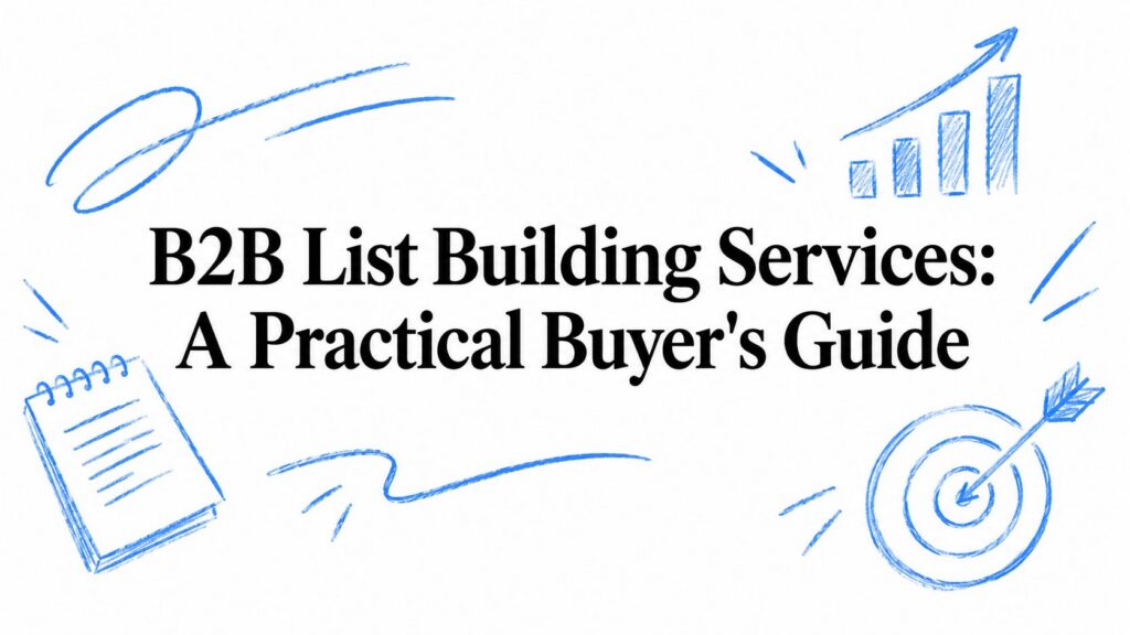 B2B List Building Services: A Practical Buyer’s Guide