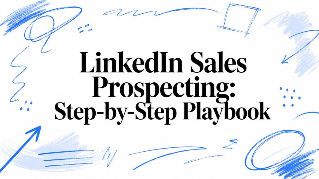 LinkedIn Sales Prospecting: Step-by-Step Playbook