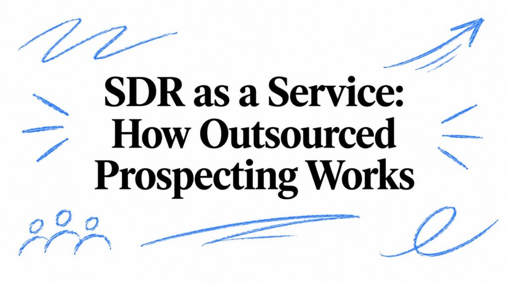 SDR as a Service: How Outsourced Prospecting Works